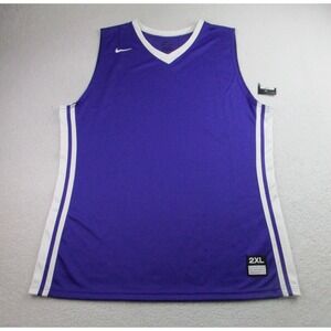 NWT Nike Tank Top Womens XXL Purple Sleeveless Jersey Dri-Fit Basketball‎ Active